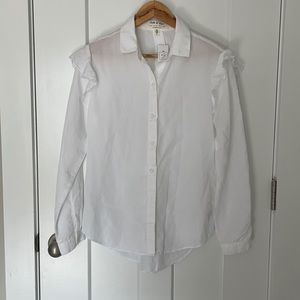Good condition White button down Shirt